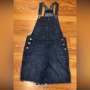 Gap shortalls denim overalls M
